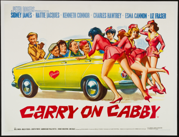CARRY ON CABBY - British Quad (30" x 40") zoom_219
