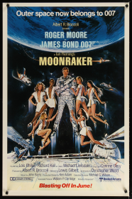 MOONRAKER - US One Sheet (41" x 27") zoom_848