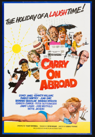 CARRY ON ABROAD - British One Sheet (40" x 27") zoom_887