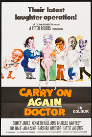 CARRY ON AGAIN DOCTOR - British One Sheet (40" x 27") zoom_884