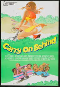 CARRY ON BEHIND - British One Sheet (40" x 27") zoom_924