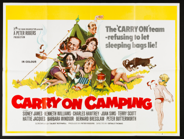 CARRY ON CAMPING - British Quad (30" x 40") zoom_1080