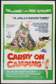 CARRY ON CAMPING - US One Sheet (41" x 27") zoom_1083