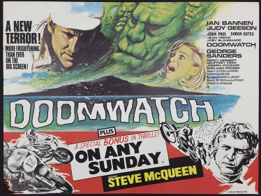 DOOMWATCH / ON ANY SUNDAY - British Quad (30" x 40") zoom_1164
