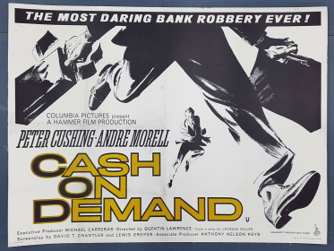 CASH ON DEMAND - British Quad (30" x 40") zoom_1392