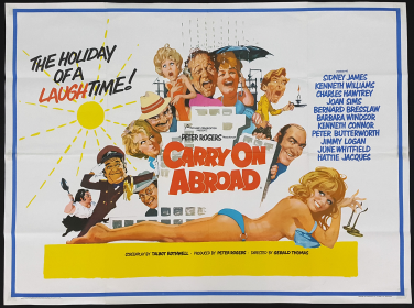 CARRY ON ABROAD - British Quad (30" x 40") zoom_1670