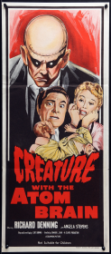 CREATURE WITH THE ATOM BRAIN - Australian Daybill (30" x 13") zoom_2058