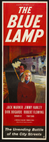 THE BLUE LAMP - British Door Panel (60" x 20") zoom_2404