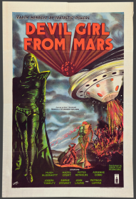 DEVIL GIRL FROM MARS - British One Sheet (40" x 27") zoom_2745