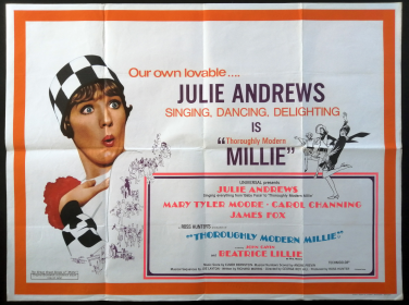 THOROUGHLY MODERN MILLIE - British Quad (30" x 40") zoom_2832