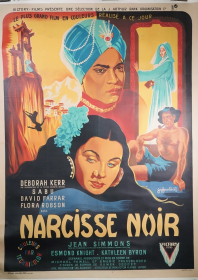 BLACK NARCISSUS - French Grande (63" x 47") zoom_2854