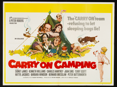 CARRY ON CAMPING - British Quad (30" x 40") zoom_3115