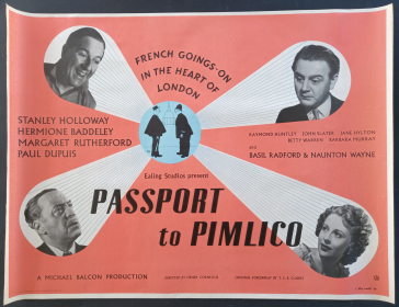PASSPORT TO PIMLICO - British Quad (30" x 40") zoom_3280