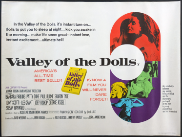VALLEY OF THE DOLLS - British Quad (30" x 40") zoom_3263