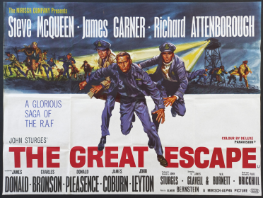 THE GREAT ESCAPE - British Quad (30" x 40") zoom_3293
