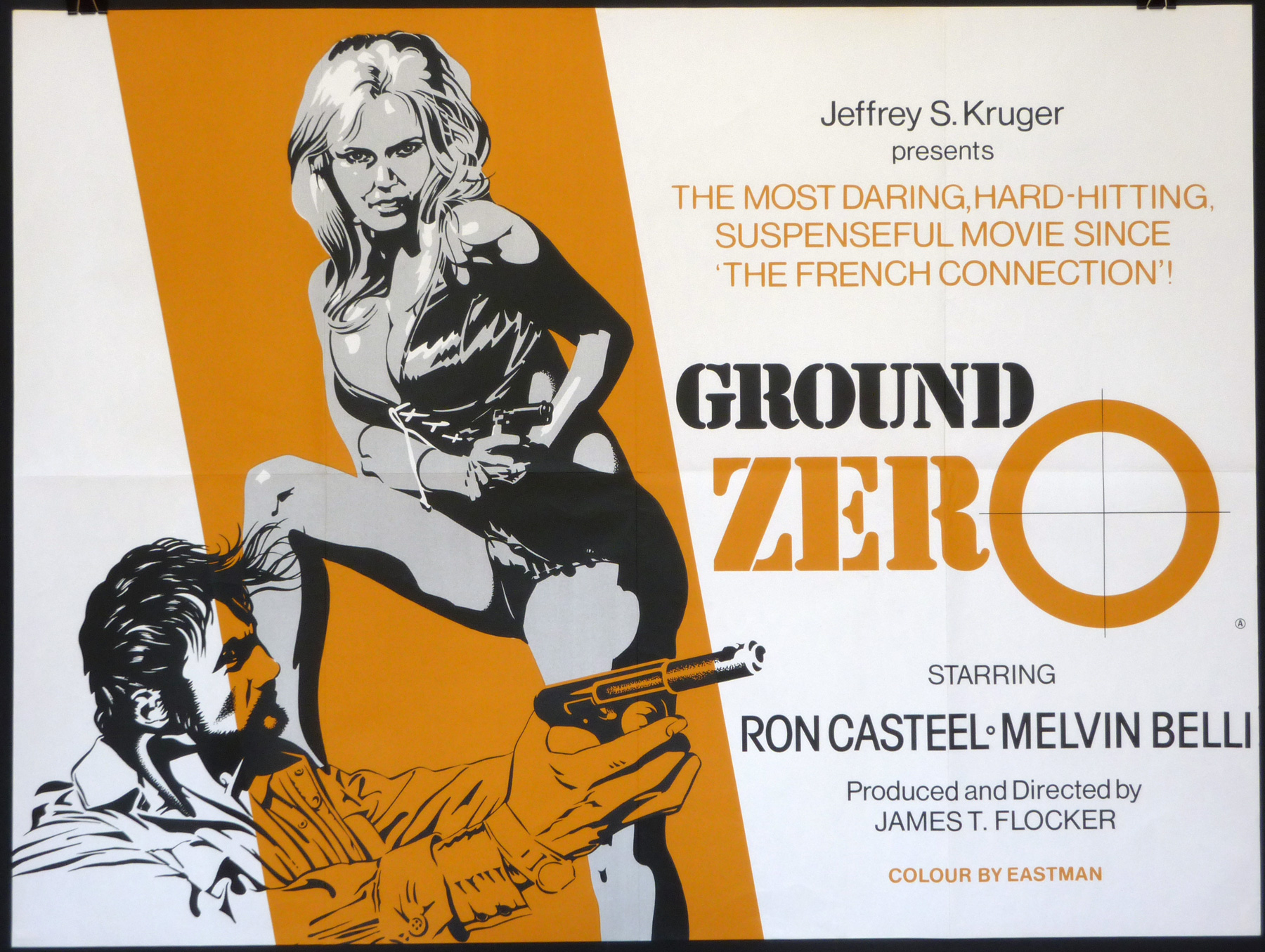 GROUND ZERO UK Quad poster Picture Palace Movie Posters