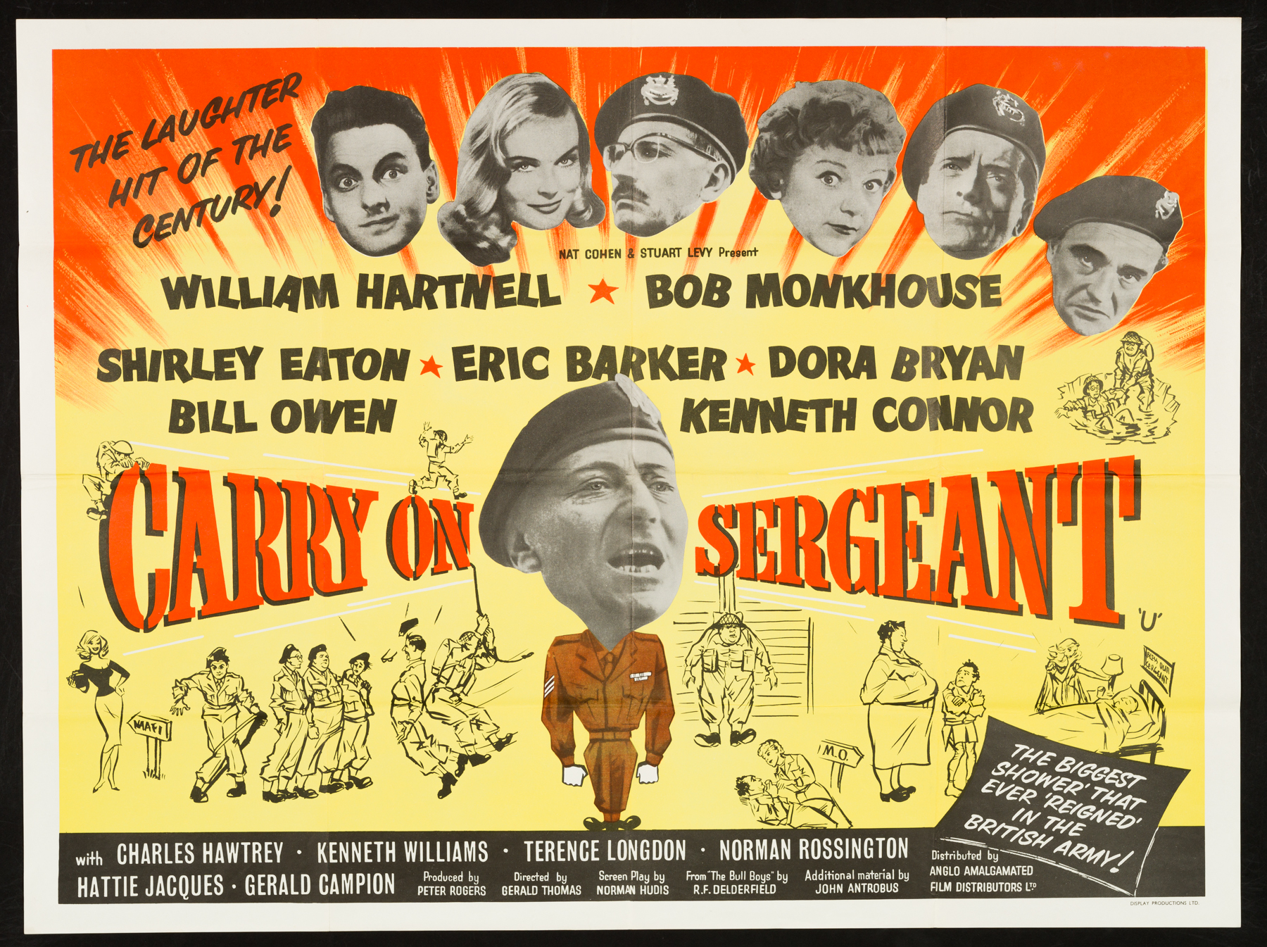 CARRY ON SERGEANT UK Quad poster | Picture Palace Movie Posters