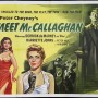 MEET MR CALLAGHAN Original Vintage British UK Quad Movie Film Poster from www.picturepalacemovieposters.co.uk