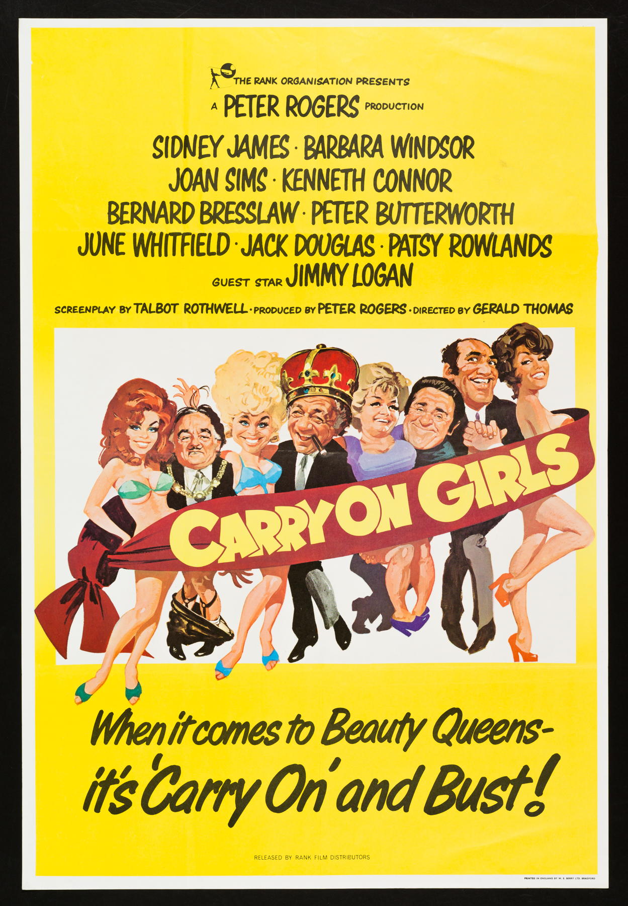 CARRY ON GIRLS (Copy) | Picture Palace Movie Posters