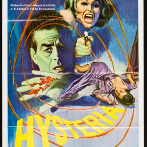 HYSTERIA (1965) Original Vintage Hammer Horror Film Movie Poster ...
